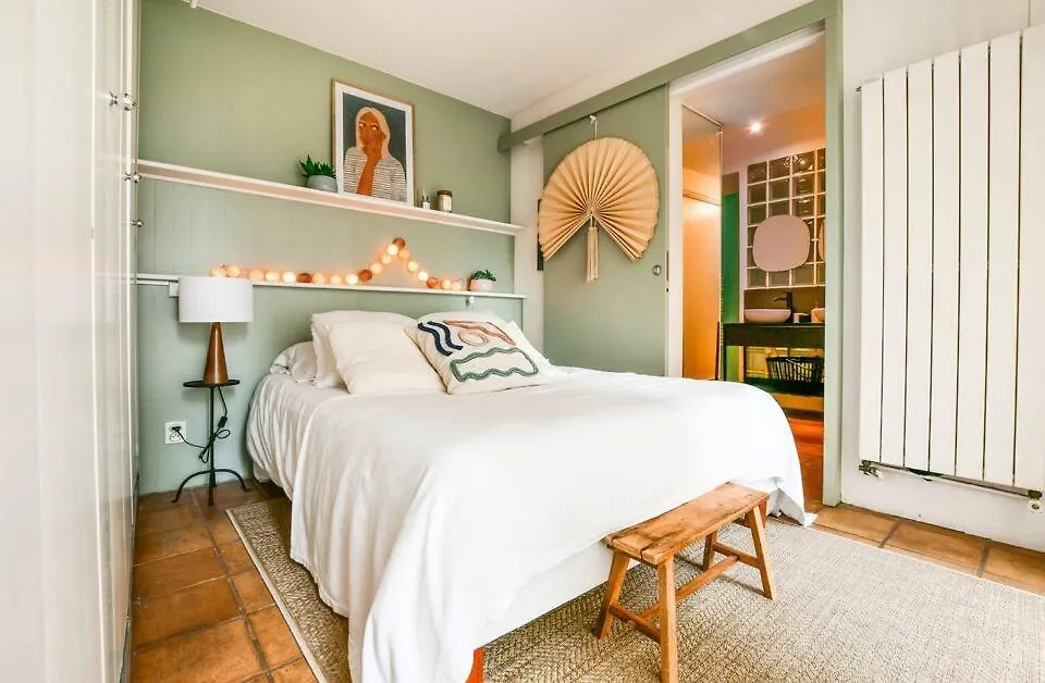 Hsh Bachelet-Montmartre Sacre-Coeur Appartement Cosy 1Br-4P باريس شقة