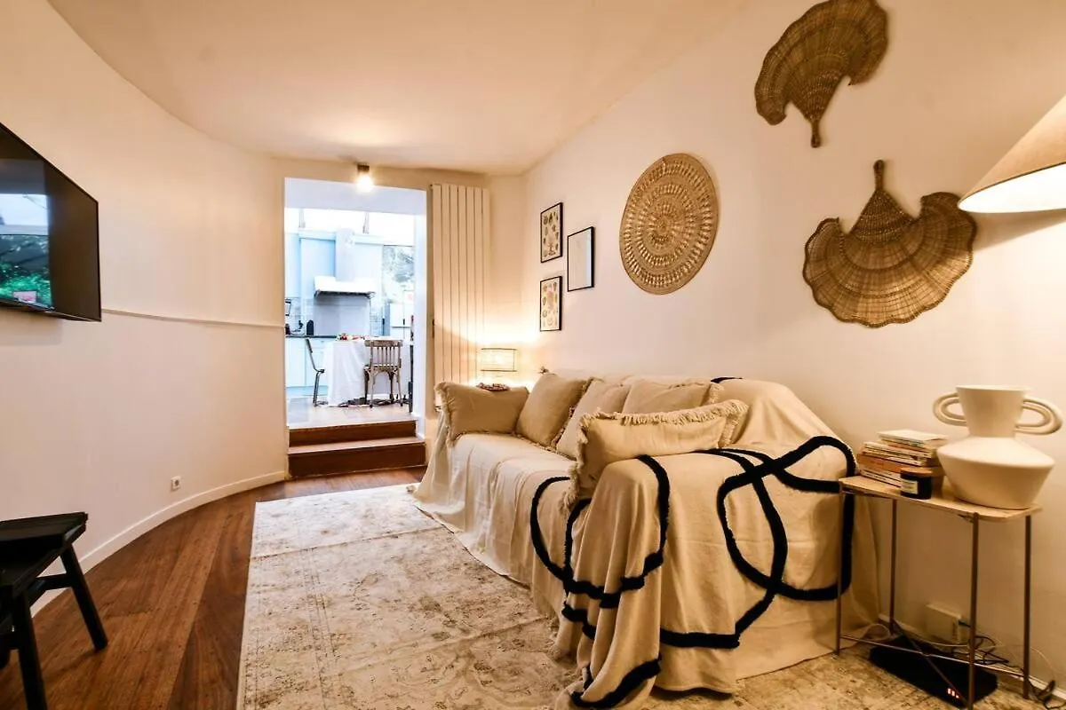 Hsh Bachelet-Montmartre Sacre-Coeur Appartement Cosy 1Br-4P باريس