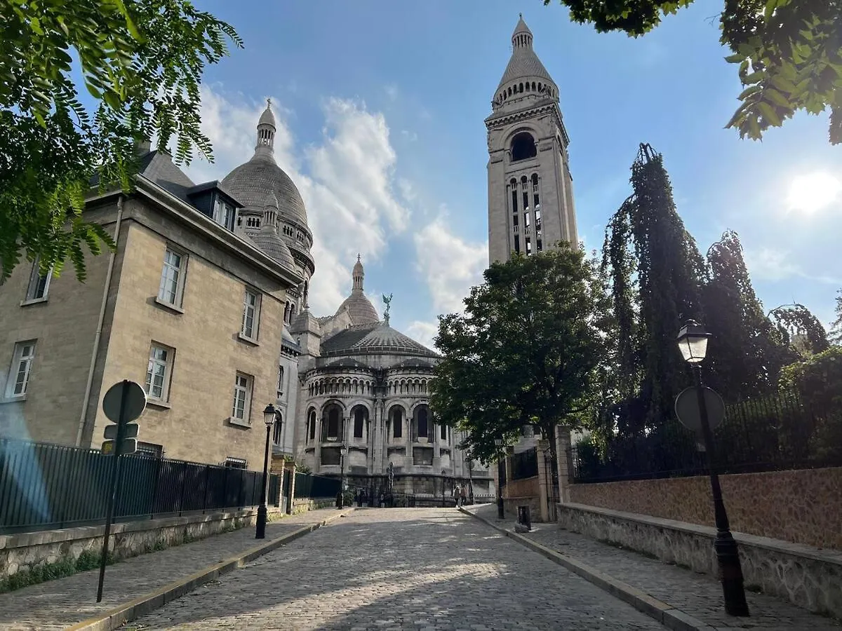 Hsh Bachelet-Montmartre Sacre-Coeur Appartement Cosy 1Br-4P باريس